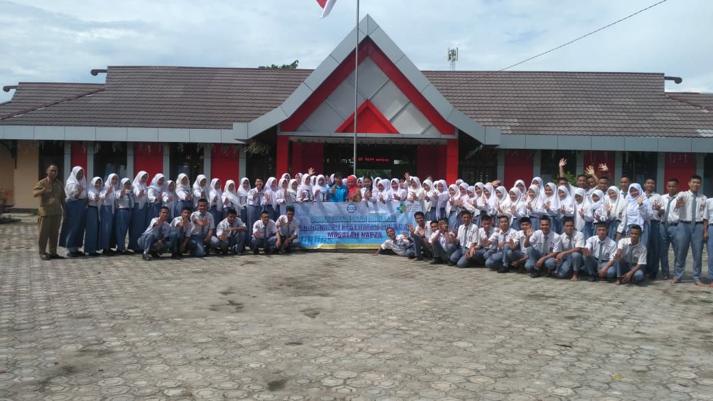 Sosialisasi dan Edukasi Peningkatan Kesehatan Jiwa dan Masalah Napza di SMAN 1 Sungai Raya Kepulauan Sosialisasi dan Edukasi Peningkatan Kesehatan Jiwa dan Masalah Napza di SMAN 1 Sungai Raya Kepulauan