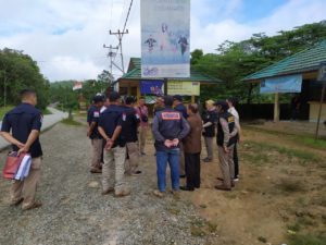 Operasi Gabungan Tim Pengawasan Orang Asing di Pos Lintas Batas Jagoi Babang