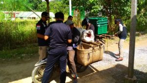 Operasi Gabungan Tim Pengawasan Orang Asing di Pos Lintas Batas Jagoi Babang