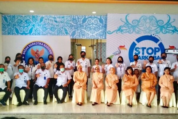 DWP BNNP KALIMANTAN BARAT GELAR TALI ASIH DI BNNK BENGKAYANG