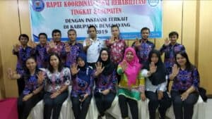Rapat Koordinasi Seksi Rehabilitasi Tingkat Kabupaten/Kota dengan Dinas Terkait di Kab. Bengkayang T.A 2019 tanggal 25 April 2019
