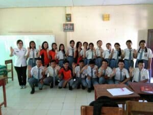 Sosialisasi Bahaya Narkoba pada MPLS SMAN 1 Sungai Betung pada hari Kamis, 11 Juli 2019