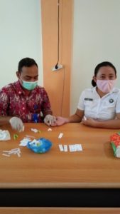 Rapid Test Covid-19 bagi Personil BNNK Bengkayang