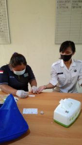 Rapid Test Covid-19 bagi Personil BNNK Bengkayang