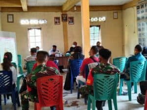 RAPAT KOORDINASI PEMBENTUKAN IBM DI DESA CIPTA KARYA KEC. SUNGAI BETUNG KAB. BENGKAYANG