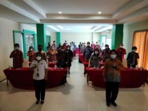 RAPAT KERJA PROGRAM PERAN SERTA MASYARAKAT (PSM) ANTI NARKOBA DI LINGKUNGAN PENDIDIKAN DI HOTEL LALA GOLDEN BENGKAYANG