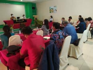 RAPAT KERJA PROGRAM PERAN SERTA MASYARAKAT (PSM) ANTI NARKOBA DI LINGKUNGAN PENDIDIKAN DI HOTEL LALA GOLDEN BENGKAYANG