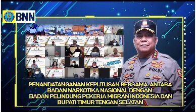 #repost SINERGITAS BNN RI, BP2MI DAN BUPATI TTS, LINDUNGI PEKERJA MIGRAN WUJUDKAN INDONESIA BERSINAR