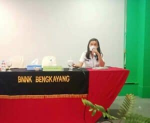 KEGIATAN BIMBINGAN TEKNIS PENGGIAT ANTI NARKOBA DI LINGKUNGAN MASYARAKAT KABUPATEN BENGKAYANG T.A 2022