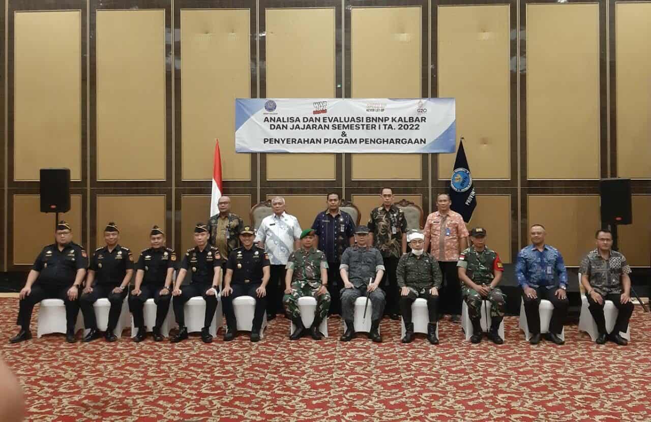 Kegiatan Analisa dan Evaluasi Kinerja BNNK Semester I TA. 2022