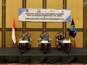Kegiatan Analisa dan Evaluasi Kinerja BNNK Semester I TA. 2022