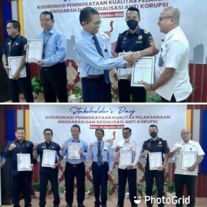 KEGIATAN STAKEHOLDER’S DAY KOORDINASI PENINGKATAAN KUALITAS PELAKSANAAN ANGGARAN DAN SOSIALISASI ANTI KORUPSI