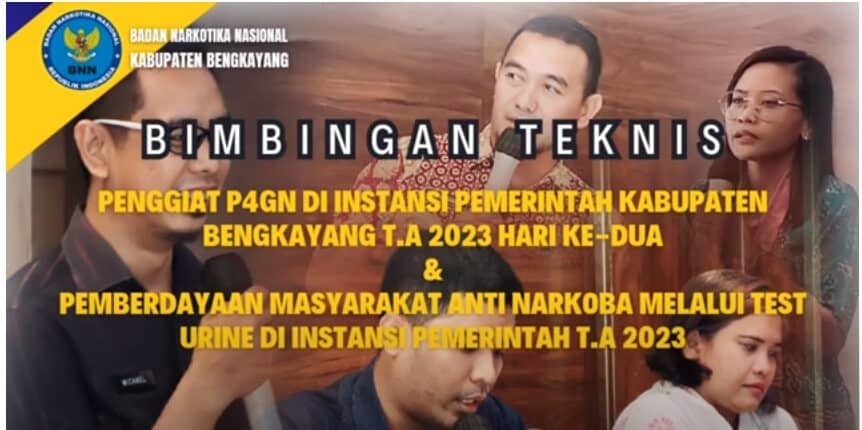 BIMTEK PENGGIAT P4GN HARI KE-DUA & TEST URINE DI INSTANSI PEMERINTAH KAB. BENGKAYANG T.A 2023 BIMTEK PENGGIAT P4GN HARI KE-DUA & TEST URINE DI INSTANSI PEMERINTAH KAB. BENGKAYANG T.A 2023