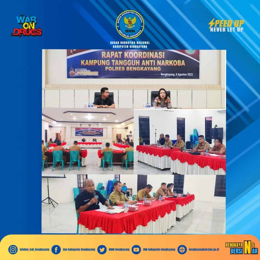 Rapat Koordinasi Kampung Tangguh Anti Narkoba Rapat Koordinasi Kampung Tangguh Anti Narkoba