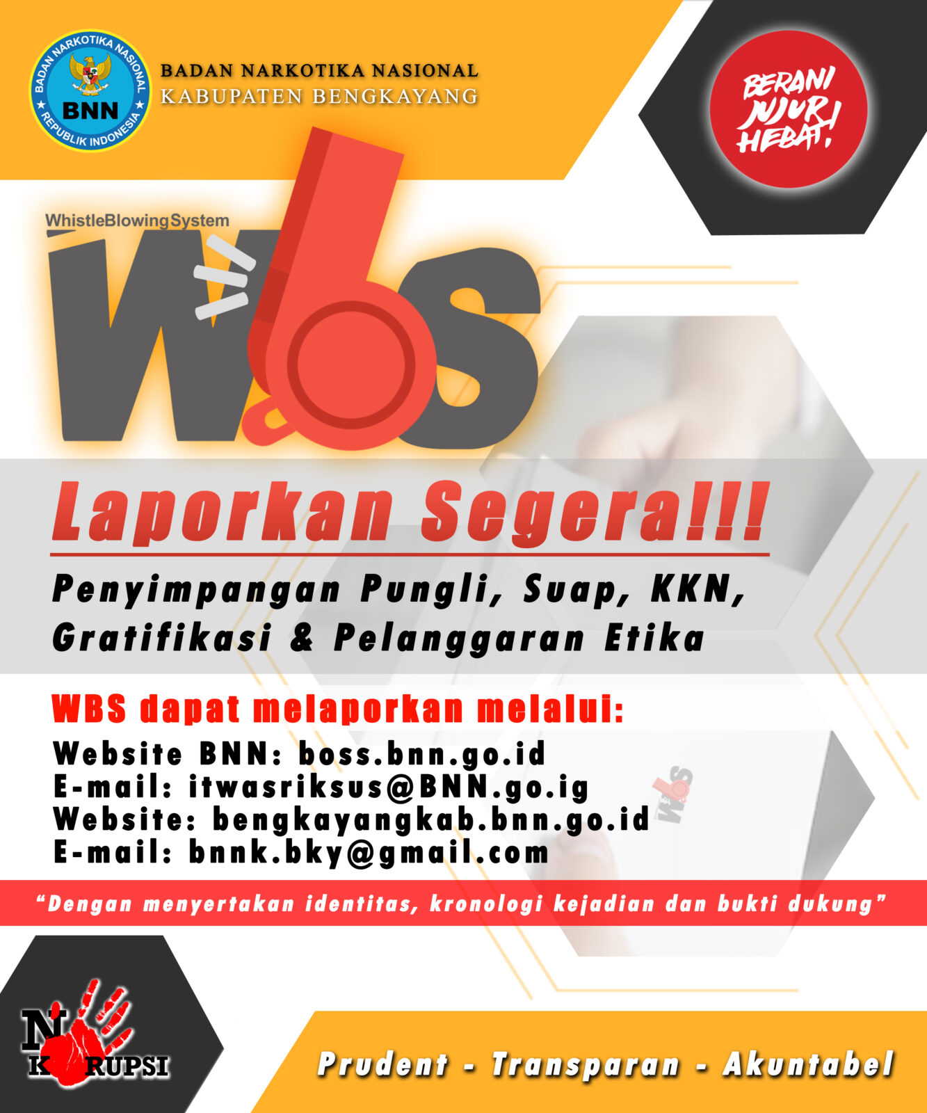 WISHTLE BLOWING SYSTEM (WBS) Konsep Otomatis