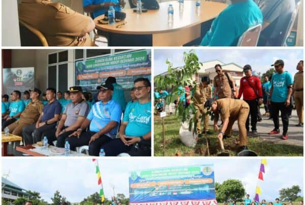Menghadiri Acara Seremonial Penanaman Pohon dalam rangka memperingati Hari Lingkungan Hidup Sedunia Tahun 2024