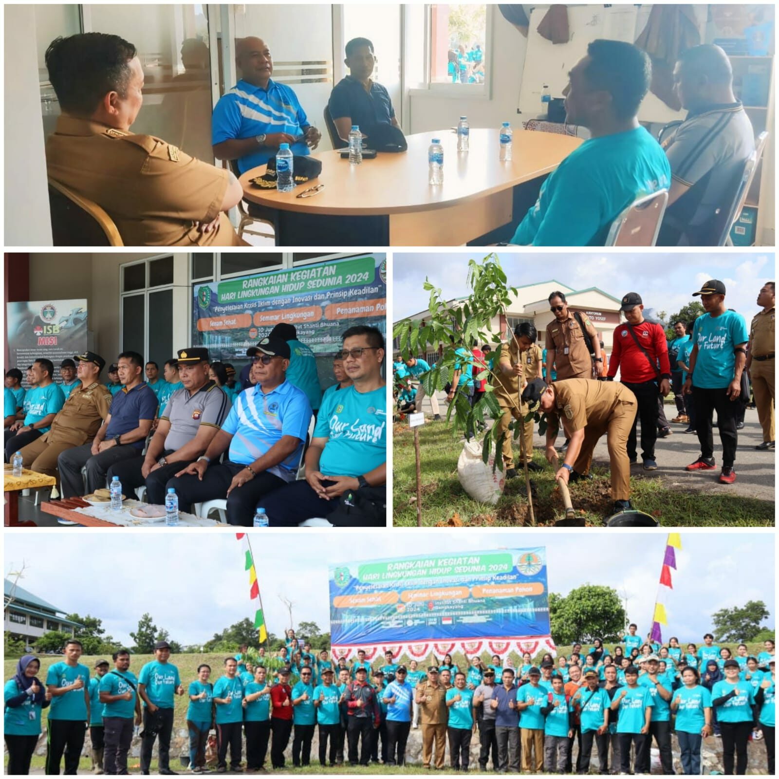 Menghadiri Acara Seremonial Penanaman Pohon dalam rangka memperingati Hari Lingkungan Hidup Sedunia Tahun 2024 Menghadiri Acara Seremonial Penanaman Pohon dalam rangka memperingati Hari Lingkungan Hidup Sedunia Tahun 2024