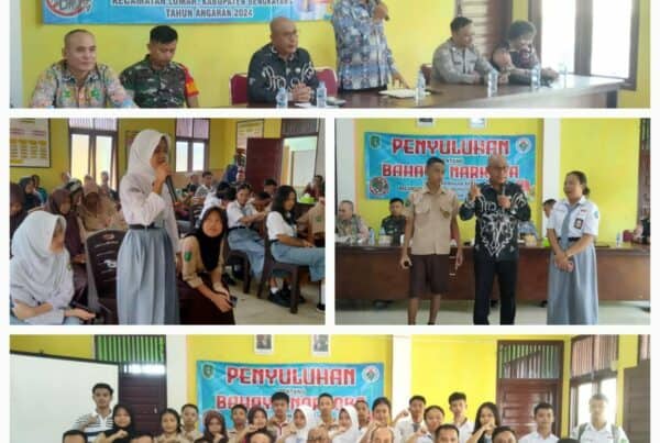 Sosialisasi Pencegahan dan Pemberantasan Penyalahgunaan dan Peredaran Gelap Narkotika di Desa Magmagan Karya, Kecamatan Lumar