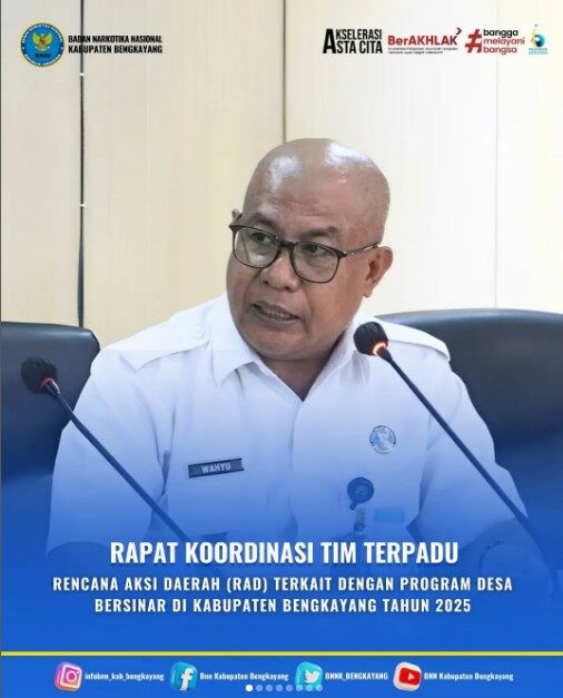 Rapat Koordinasi Tim Terpadu Rencana Aksi Daerah (RAD) terkait dengan Program Desa Bersinar di Kabupaten Bengkayang Tahun 2025 Rapat Koordinasi Tim Terpadu Rencana Aksi Daerah (RAD) terkait dengan Program Desa Bersinar di Kabupaten Bengkayang Tahun 2025