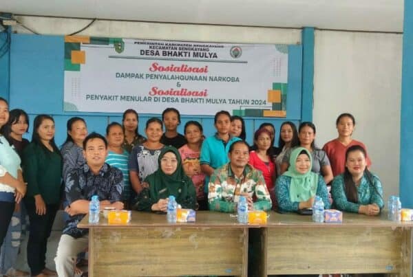 Sosialisasi Pencegahan dan Pemberantasan Penyalahgunaan dan Peredaran Gelap Narkotika di Desa Bhakti Mulya, Kecamatan Bengkayang, Kabupaten Bengkayang