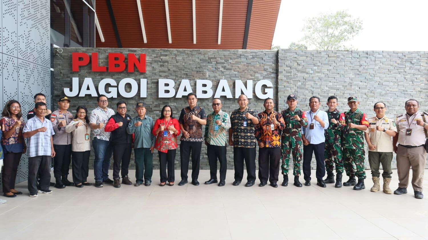 Kunjungan Kerja ke Pos Lintas Batas Negara (PLBN) Jagoi Babang Kabupaten Bengkayang