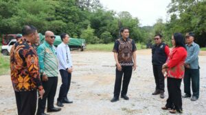 Kunjungan Kerja ke Pos Lintas Batas Negara (PLBN) Jagoi Babang Kabupaten Bengkayang